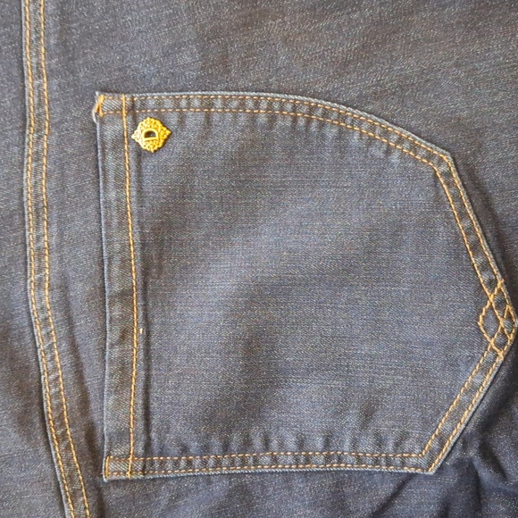 NEW! Democracy "Ab"solution Pull-On Glider Ankle Length Blue Jeans Jeggings - Picture 8 of 12